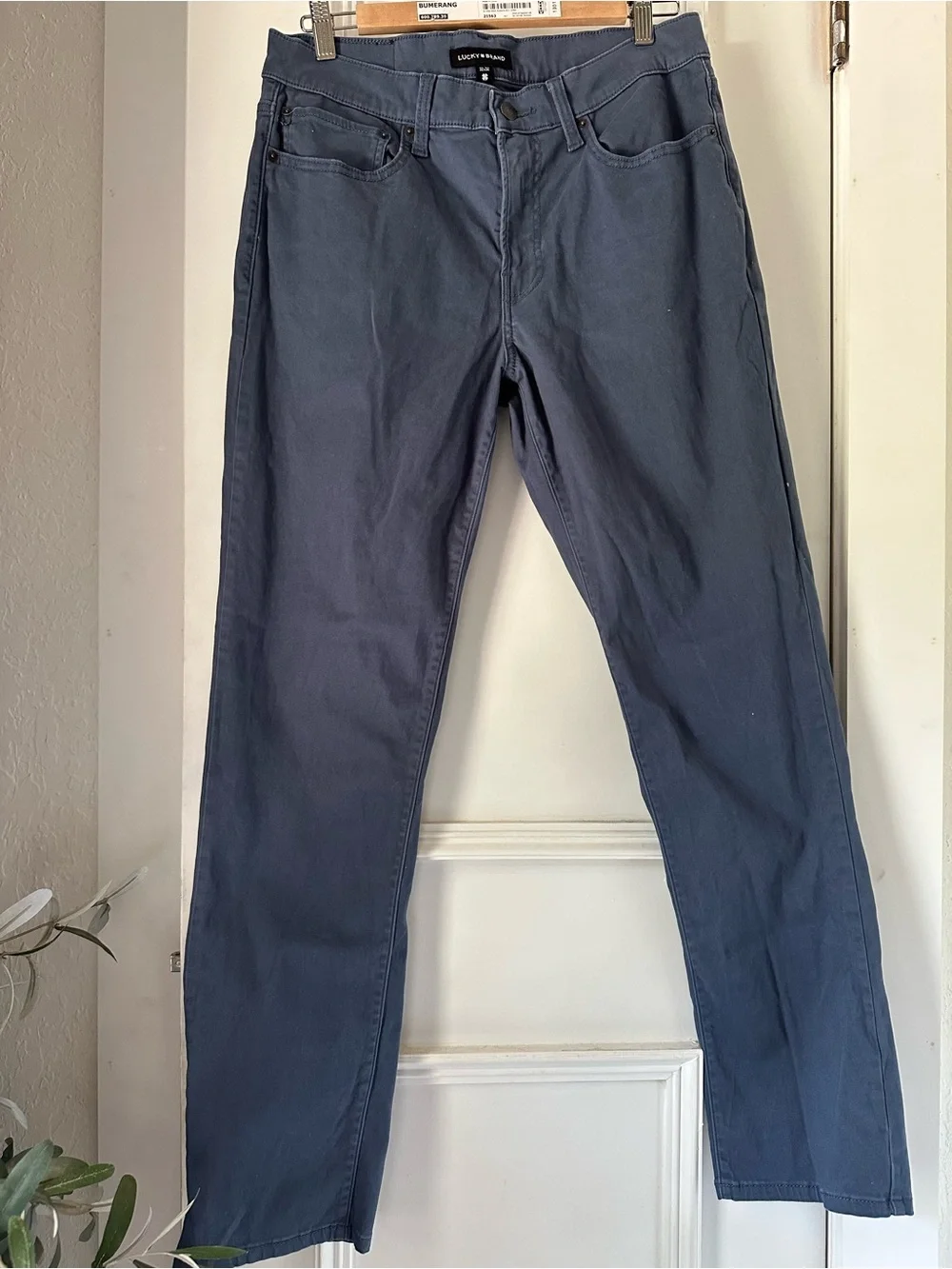 Lucky Brand Men's Straight Jeans in Slate Navy